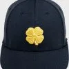 Rawlings Black Clover Gold Glove Fitted Hat