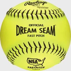 Rawlings NSA Official 12" Softballs, 3 Pack Or Dozen