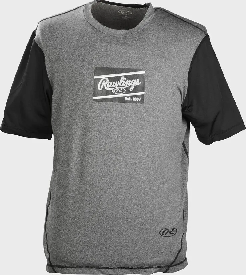 Rawlings Hurler Performance Short Sleeve Shirt, Adult & Youth