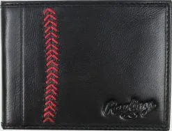 Rawlings Baseball Stitch Bi-Fold Wallet
