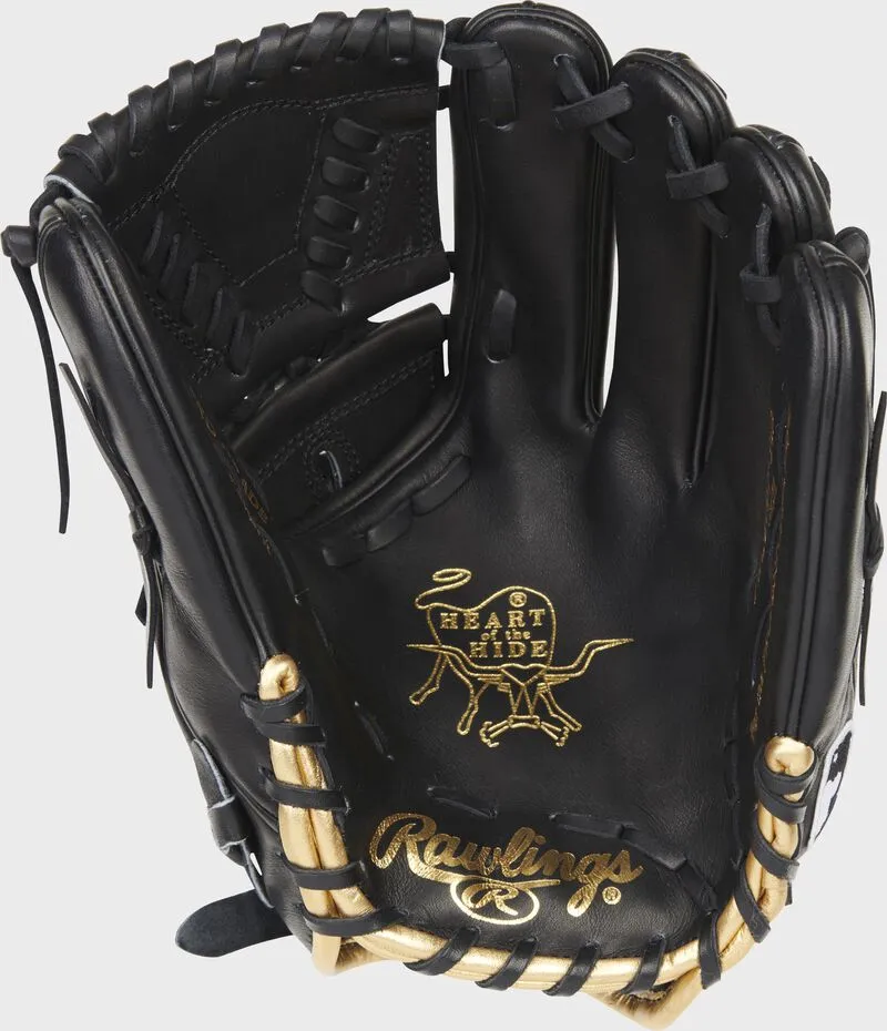 Rawlings Pro Label 7 Black Heart Of The Hide Infield/Pitcher's Glove - Image 3