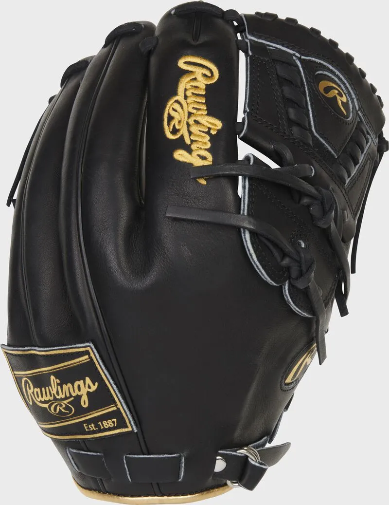 Rawlings Pro Label 7 Black Heart Of The Hide Infield/Pitcher's Glove - Image 2