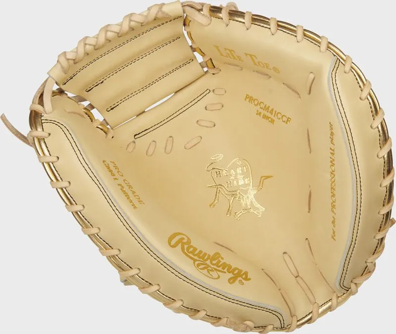 Rawlings 2022 Heart Of The Hide Hyper Shell 34-Inch Catcher's Mitt - Image 3