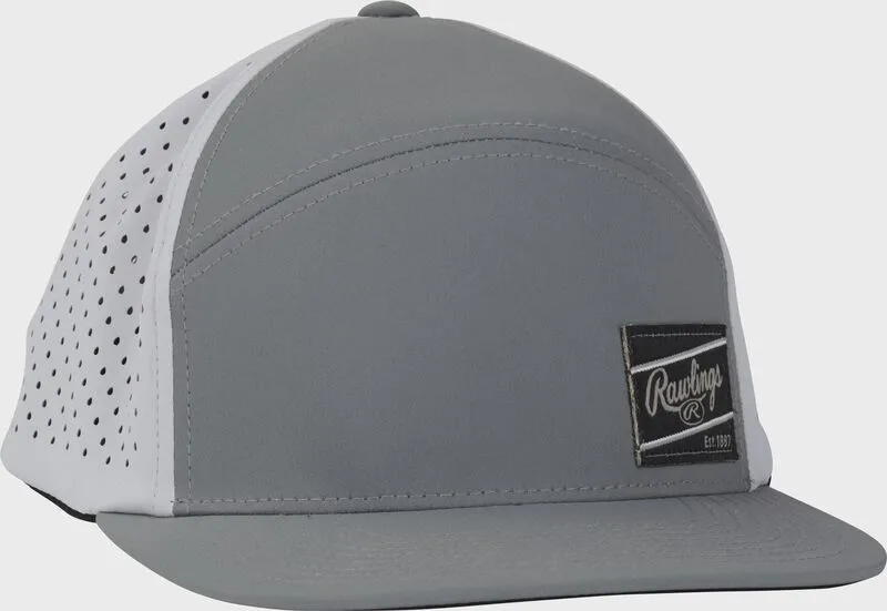 Rawlings Laser Cut Vented Snapback Hat - Image 4