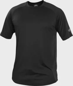 Rawlings Crew Neck Short Sleeve Jersey, Adult & Youth