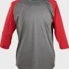 Rawlings 3/4 Sleeve Performance Jersey Shirt, Adult & Youth