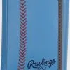 Rawlings "Pop" Baseball Stitch Tri-Fold Leather Wallet
