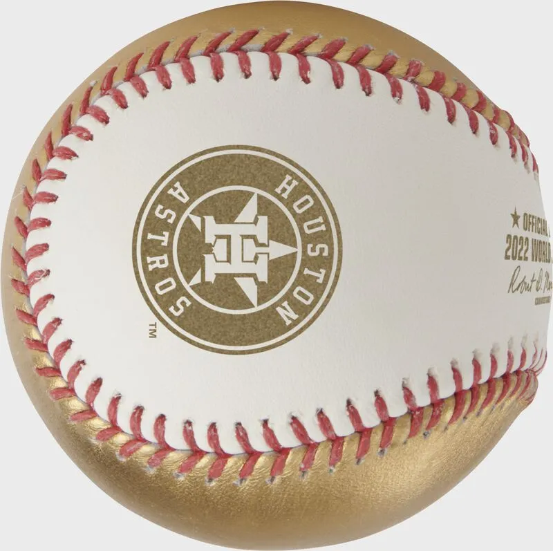 Rawlings MLB 2022 World Series Champions Baseball, Houston Astros - Image 2